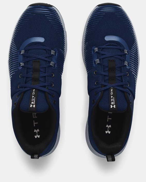 Men's UA Charged Engage Training Shoes, Blue, pdpMainDesktop image number 2